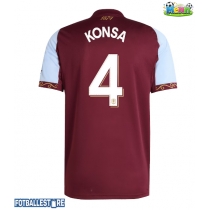 Aston Villa Ezri Konsa #4 Hjemmedrakt 2025-26 Kortermet